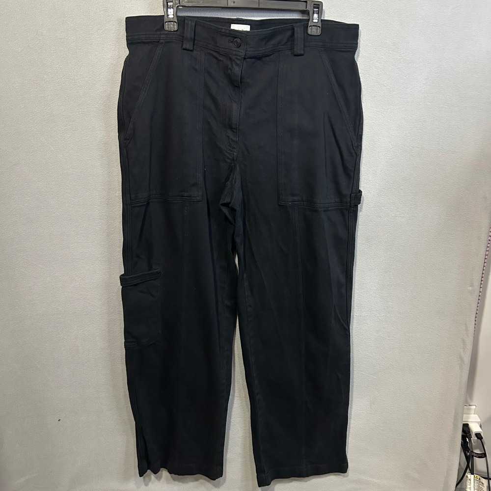 Sunday Best Black Cargo Pants Womens Size‎ 16 Aritzia Utility Ruggid Durable